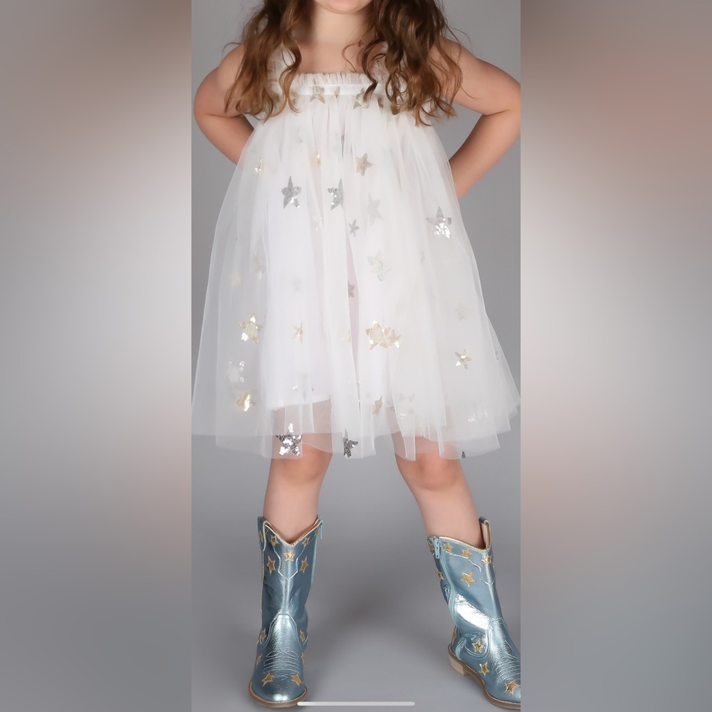 Wild and Rae Starry Tulle Dress